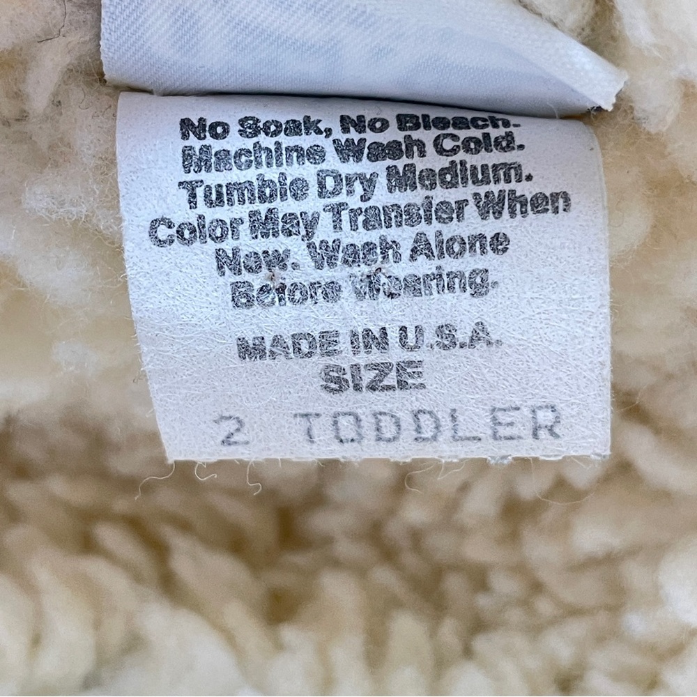 Vintage OshKosh B’gosh Corduroy Fleece Lined Hooded Jacket - Picture 5 of 12